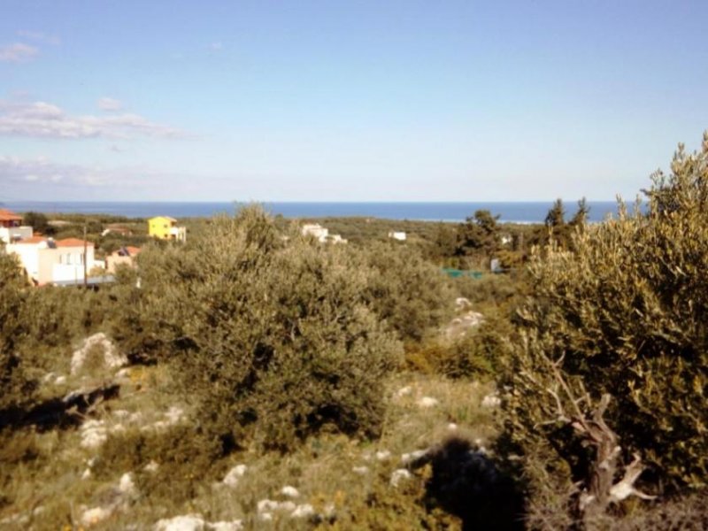 Plaka bei Chania Grundstück in Apokoronas Plaka mit Meerblick Grundstück kaufen